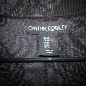 Zip up sweater jacket